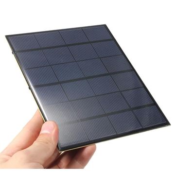 Panel Solar, 6V, 3,5W, 583mAh, 165x135mm
