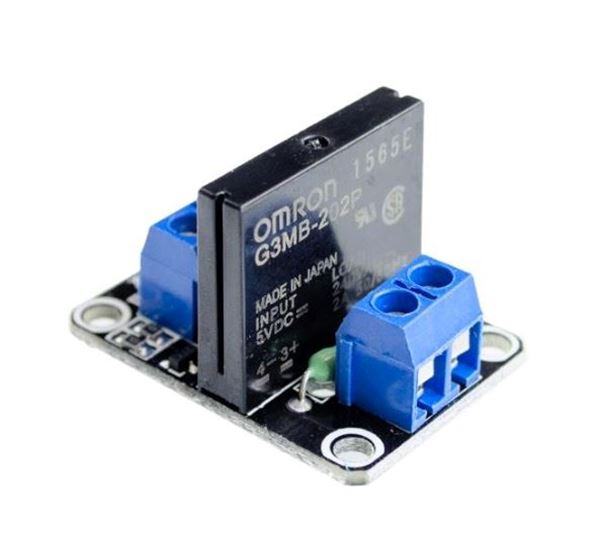 5V 1 Channel SSR G3MB-202P Solid State Relay Module 240V 2A Output with Resistive Fuse For Arduino