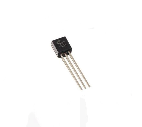 Transistor PNP 2N2907 y 2N2907A, TO-92, 20uds