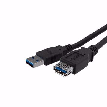 Cable USB 3.0 Extension Macho - Hembra, 2mts