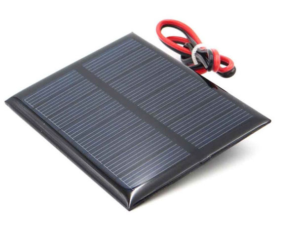 Panel Solar, 4V 150mA, 60x80mm
