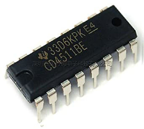 Decodificador CD4511